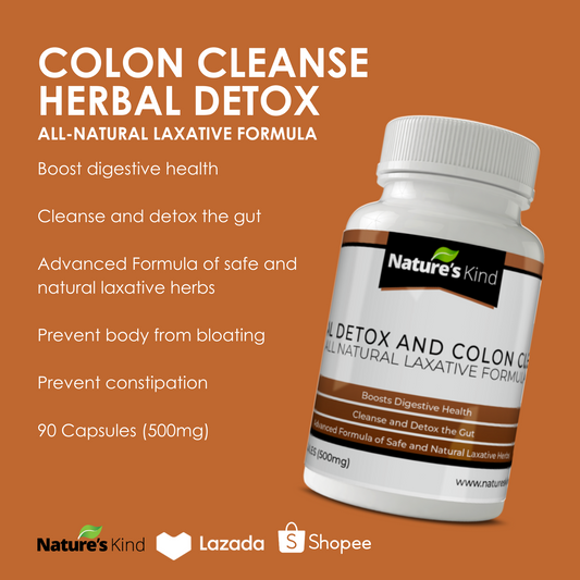 Colon Cleanse Herbal Detox - Safe, Effective and All Natural