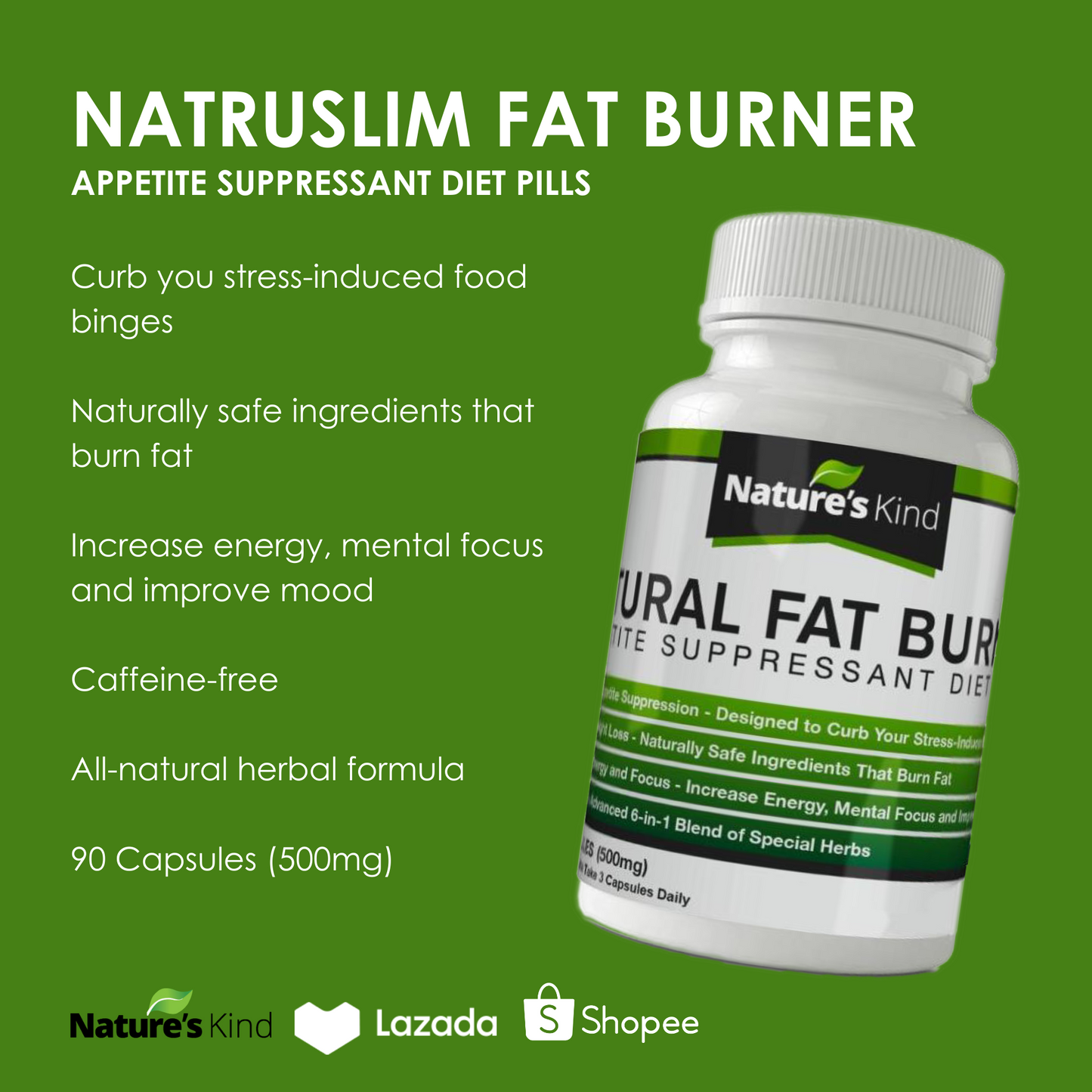 NatruSlim Fat Burner and Slimming Capsules
