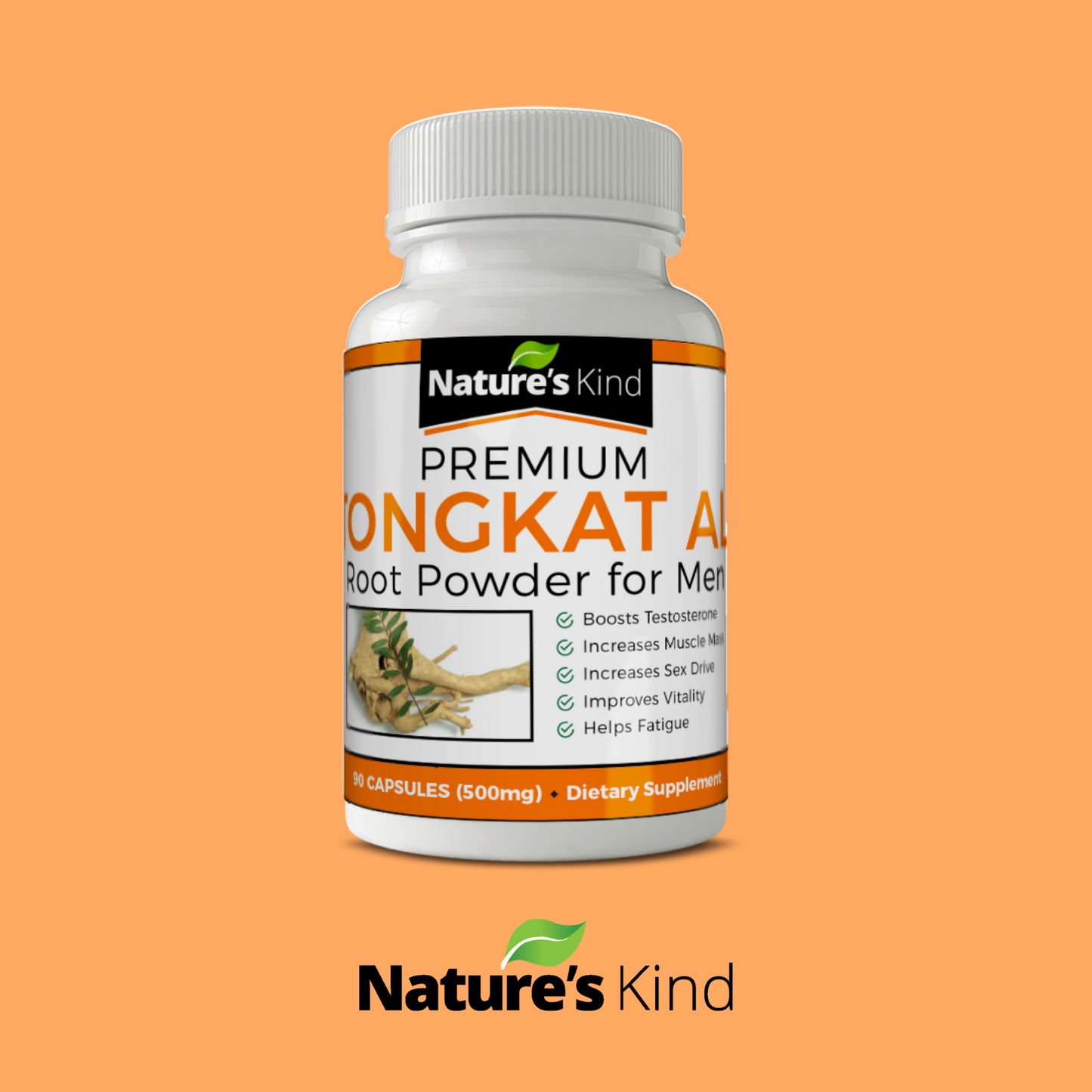 Tongkat Ali Root Capsules - Nature's Best Testosterone Booster and Most Potent Aphrodisiac