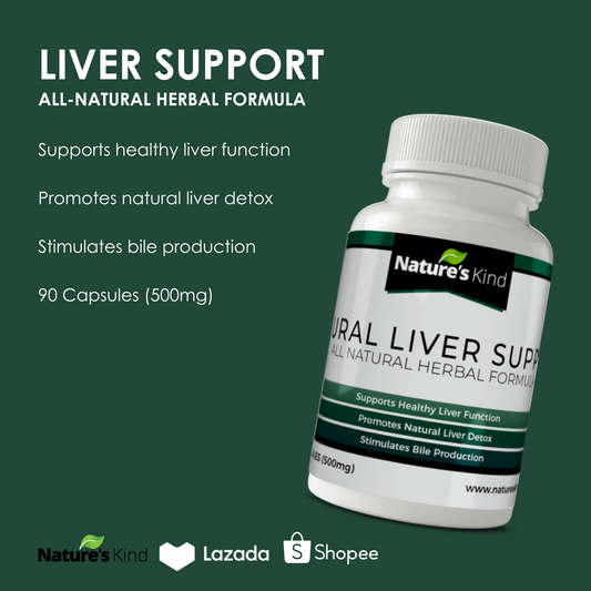 Natural Liver Support - with HERBS for Liver Detox Cleanse