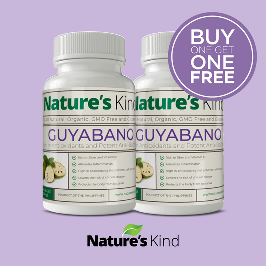 Organic Guyabano Capsules (Graviola / Soursop) - Buy One Take One Promo!